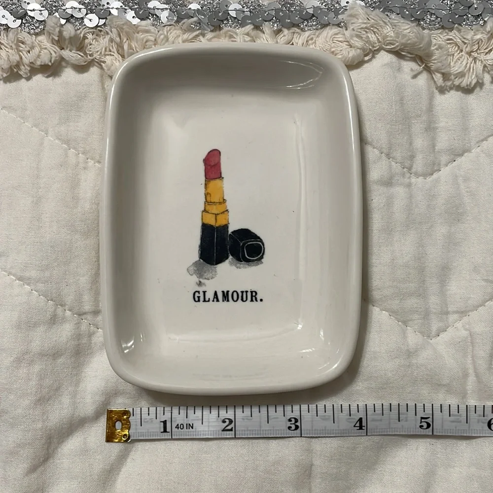 Rae Dunn Glamour ceramic set - Picture 5 of 8